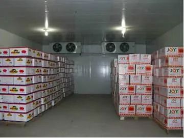 中阳保鲜冷库的冻结及冷藏温度